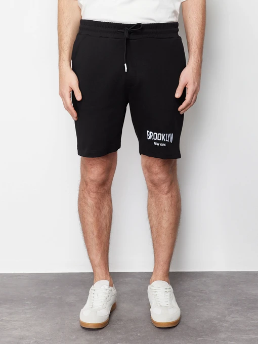 Шорти Trendyol модель TMNSS24SR00025/Siyah Фото