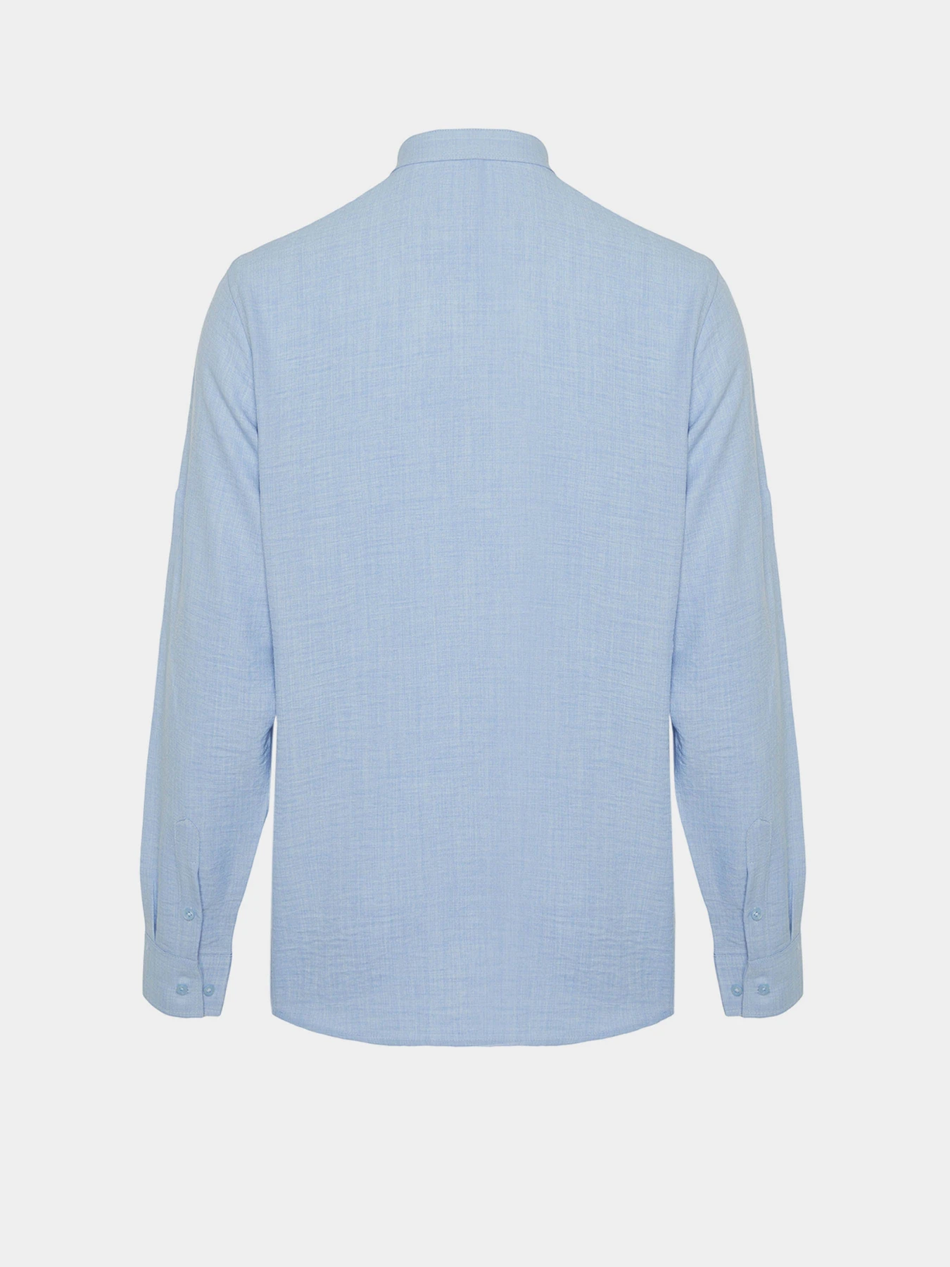 Сорочки Trendyol модель TMNSS24GO00031/Mavi Фото