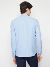 Сорочки Trendyol модель TMNSS24GO00031/Mavi Фото