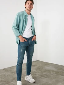 Джинси Trendyol Skinny модель TMNSS20JE0304/Indigo Фото