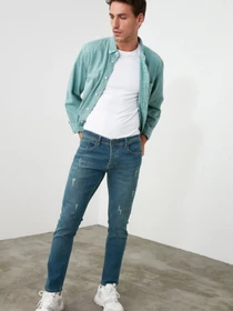 Джинси Trendyol Skinny модель TMNSS20JE0304/Indigo Фото