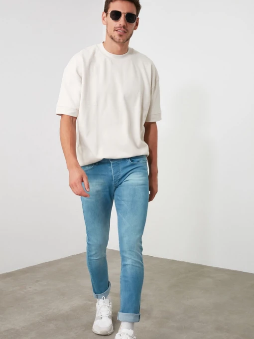 Джинси Trendyol Skinny модель TMNSS20JE0258/Mavi Фото