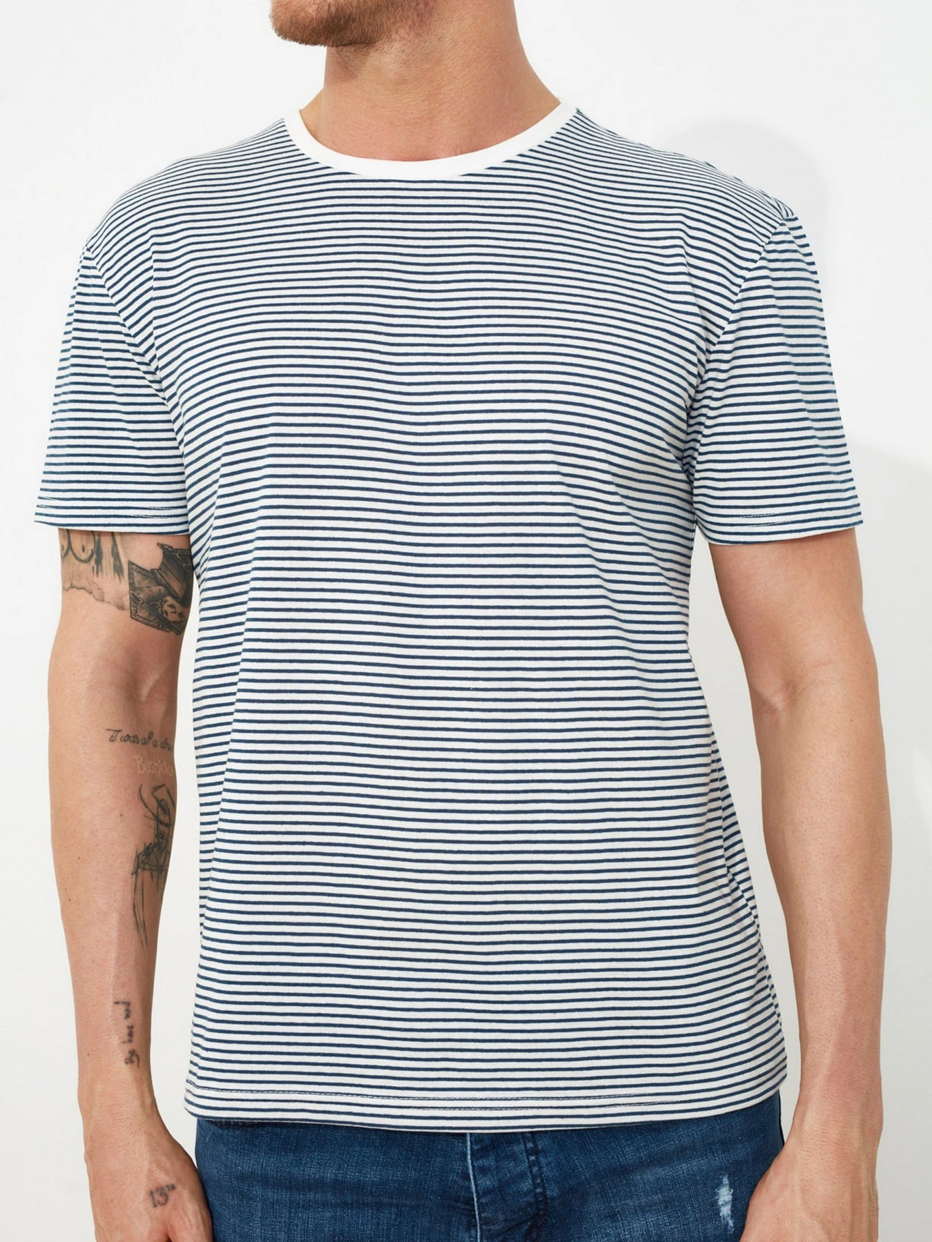 Футболки і поло Trendyol модель TMNSS20TS1033/Indigo Фото