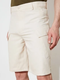 Шорты Trendyol модель TMNSS21SR0547/Ekru Фото