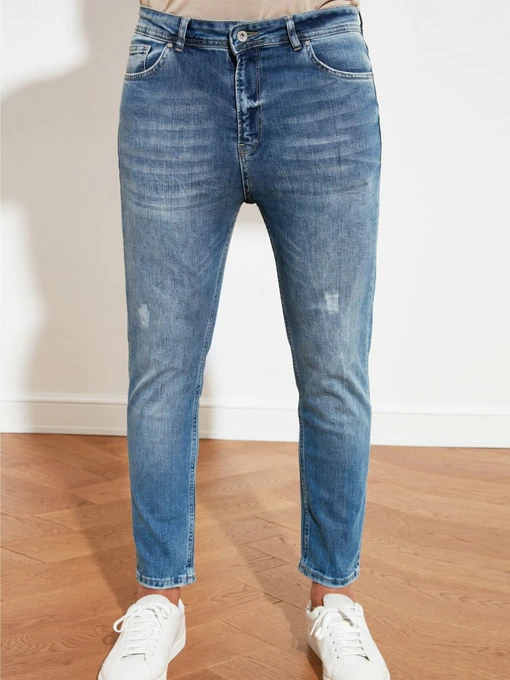 Джинсы Trendyol Skinny модель TMNSS21JE0054/Mavi Фото