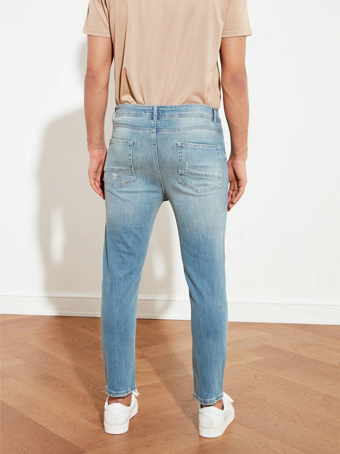 Джинсы Trendyol Skinny модель TMNSS21JE0054/Acik Mavi Джинсы Trendyol Skinny модель TMNSS21JE0054/Acik Mavi Фото