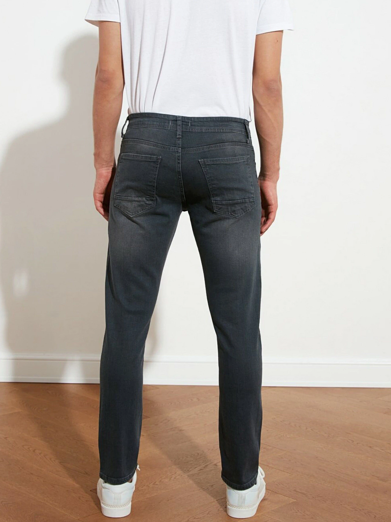 Джинси Trendyol Slim модель TMNSS21JE0068/Antrasit Джинси Trendyol Slim модель TMNSS21JE0068/Antrasit Фото