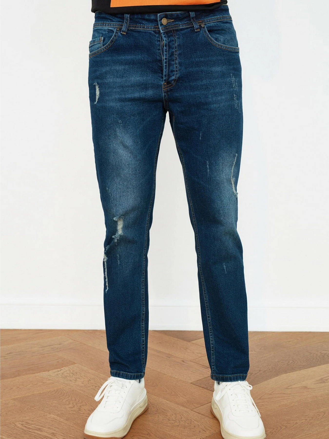 Джинсы Trendyol Slim модель TMNSS21JE0194/Lacivert Джинсы Trendyol Slim модель TMNSS21JE0194/Lacivert Фото
