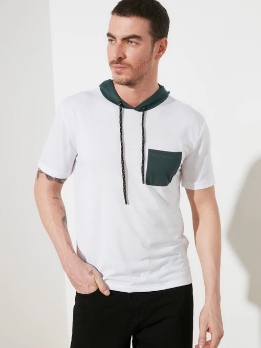 Футболки и поло Trendyol модель TMNSS20TS0028/Beyaz Фото