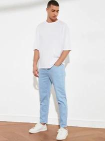 Джинси Trendyol Relax модель TMNSS21JE0123/Acik Mavi Фото