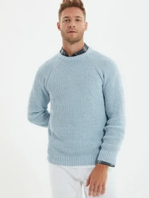 Светри та кардигани Trendyol модель TMNAW22KZ0393/Acık Mavi Фото