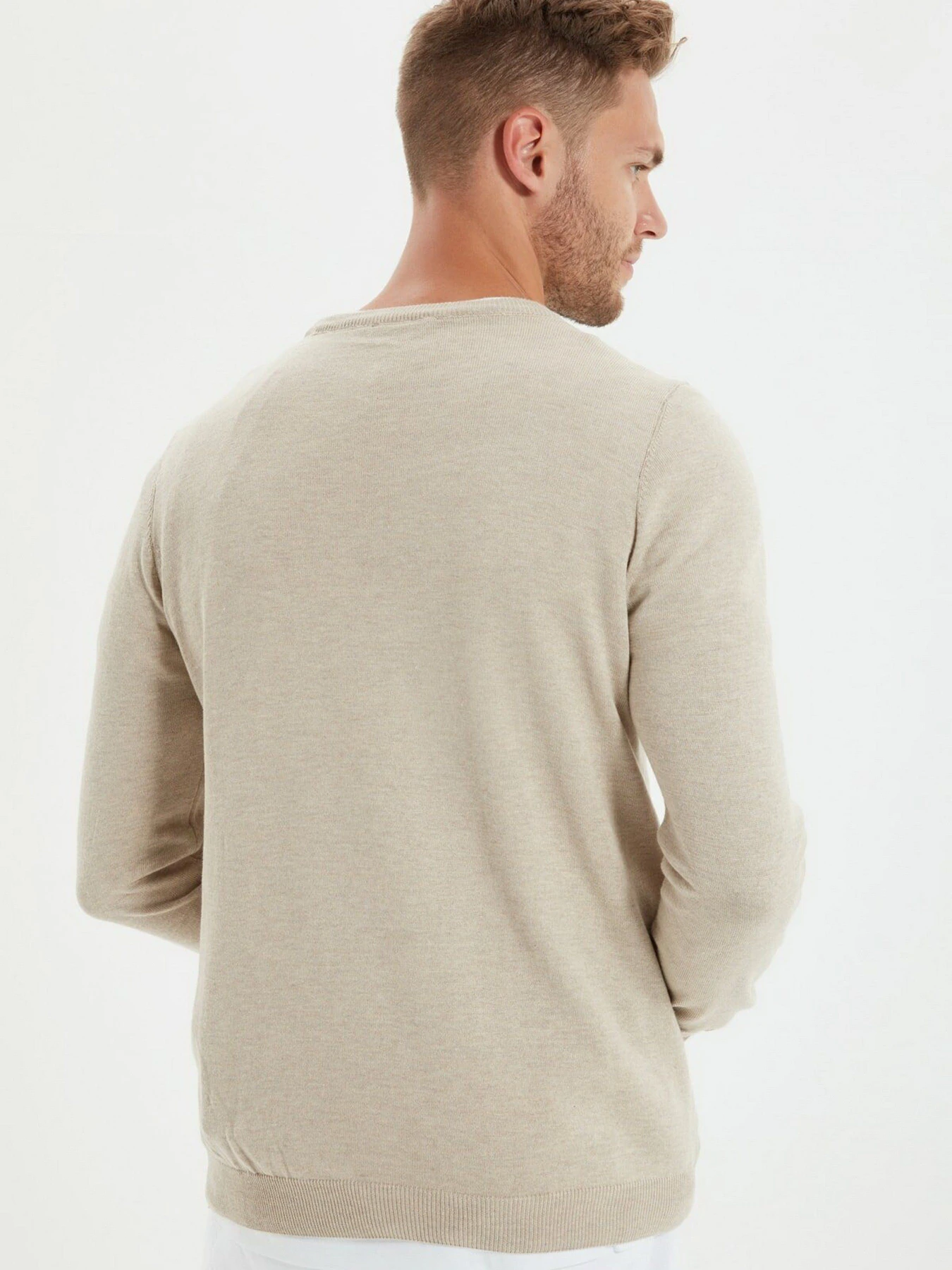 Светри та кардигани Trendyol модель TMNAW22KZ0585/Vizon Светри та кардигани Trendyol модель TMNAW22KZ0585/Vizon Фото