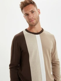 Светри та кардигани Trendyol модель TMNAW22KZ0587/Kahverengi Фото