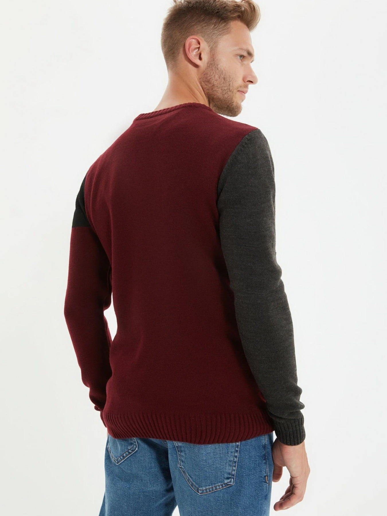 Светри та кардигани Trendyol модель TMNAW22KZ0769/Antrasit Светри та кардигани Trendyol модель TMNAW22KZ0769/Antrasit Фото