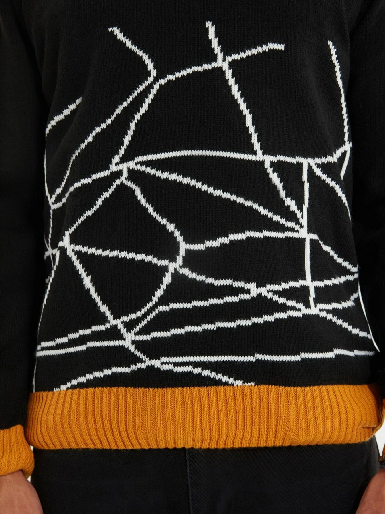 Светри та кардигани Trendyol модель TMNAW22KZ0944/Siyah Светри та кардигани Trendyol модель TMNAW22KZ0944/Siyah Фото