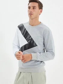 Худи и свитшоты Trendyol модель TMNAW20SW0242/Gri Фото