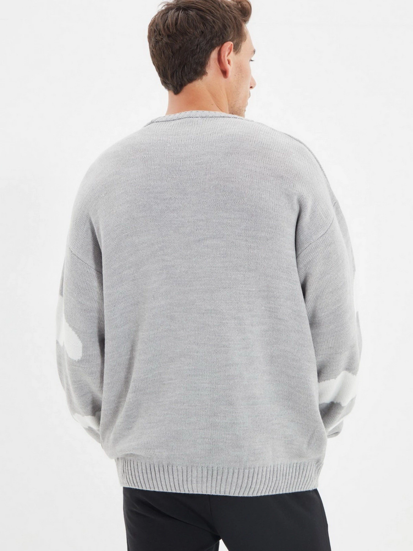 Светри та кардигани Trendyol модель TMNAW21KZ2930/Gri Светри та кардигани Trendyol модель TMNAW21KZ2930/Gri Фото