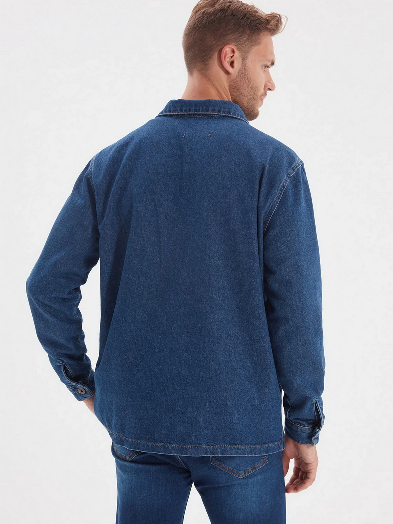 Куртки та дублянки Trendyol модель TMNAW22CE0095/Indigo Фото