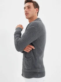 Светри та кардигани Trendyol модель TMNAW22HI0078/Gri Фото