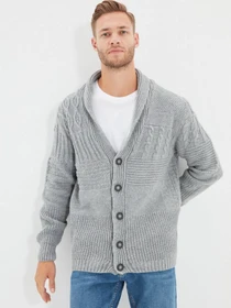 Светри та кардигани Trendyol модель TMNAW22HI0133/Gri Фото