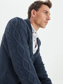 Светри та кардигани Trendyol модель TMNAW22HI0137/Indigo Фото