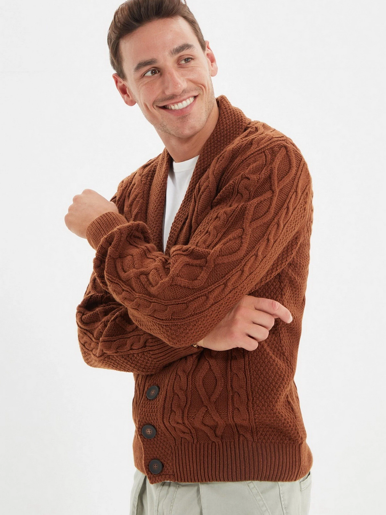 Светри та кардигани Trendyol модель TMNAW22HI0137/TarCin Светри та кардигани Trendyol модель TMNAW22HI0137/TarCin Фото