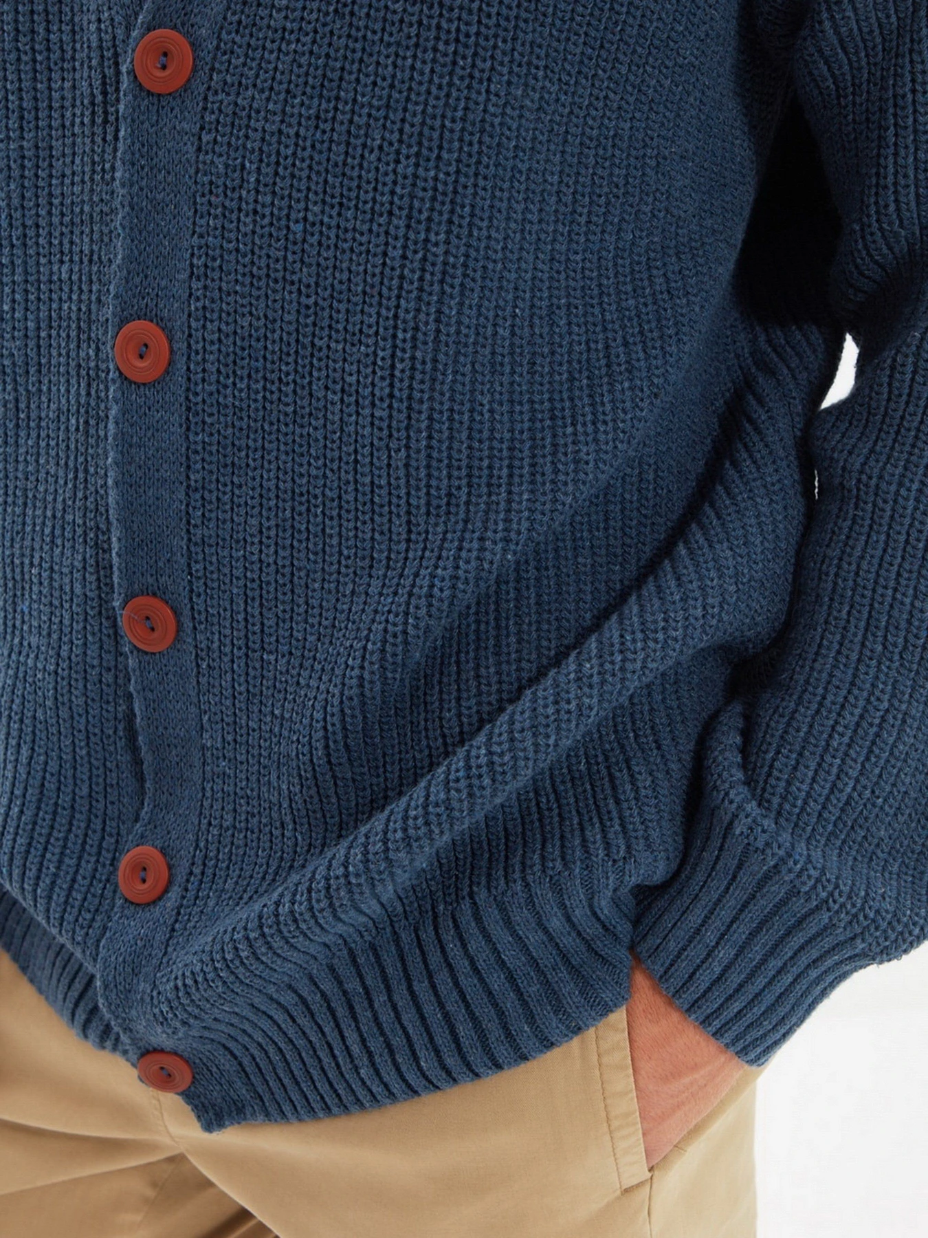Светри та кардигани Trendyol модель TMNAW22HI0151/Indigo Светри та кардигани Trendyol модель TMNAW22HI0151/Indigo Фото