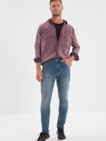 Джинси Trendyol Skinny модель TMNAW22JE0019/Indigo Фото