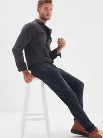 Джинси Trendyol Slim модель TMNAW22JE0020/Lacivert Фото