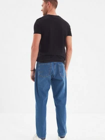 Джинсы Trendyol Relax модель TMNAW22JE0027/Indigo Фото