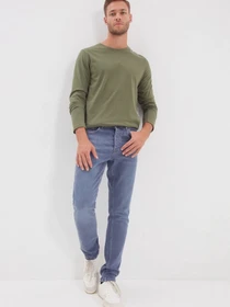 Джинсы Trendyol Slim модель TMNAW22JE0028/Mavi Фото