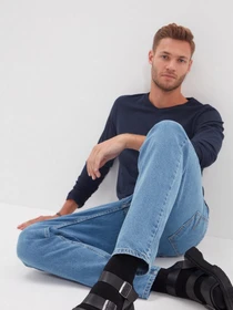 Джинси Trendyol Relax модель TMNAW22JE0033/Mavi Фото