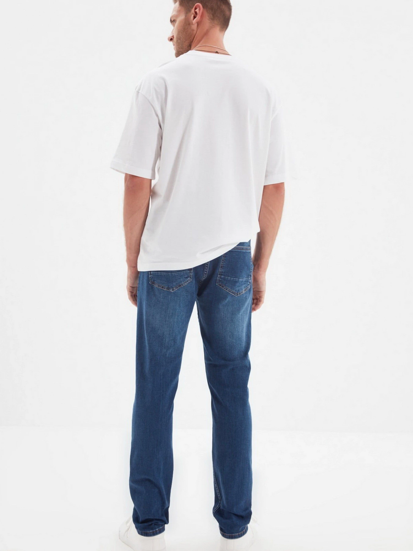 Джинси Trendyol Slim модель TMNAW22JE0061/Indigo Фото
