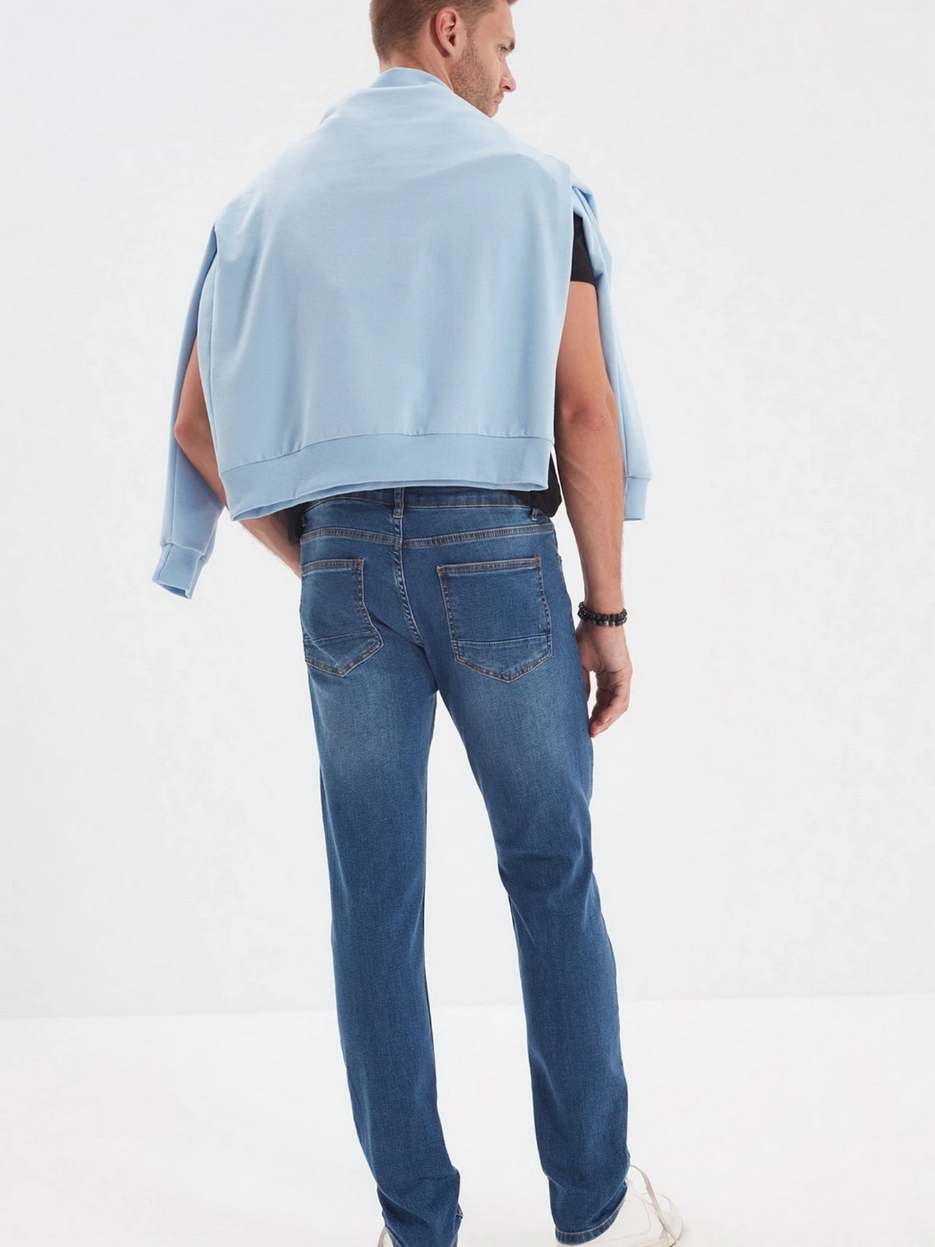 Джинси Trendyol Slim модель TMNAW22JE0061/Mavi Фото