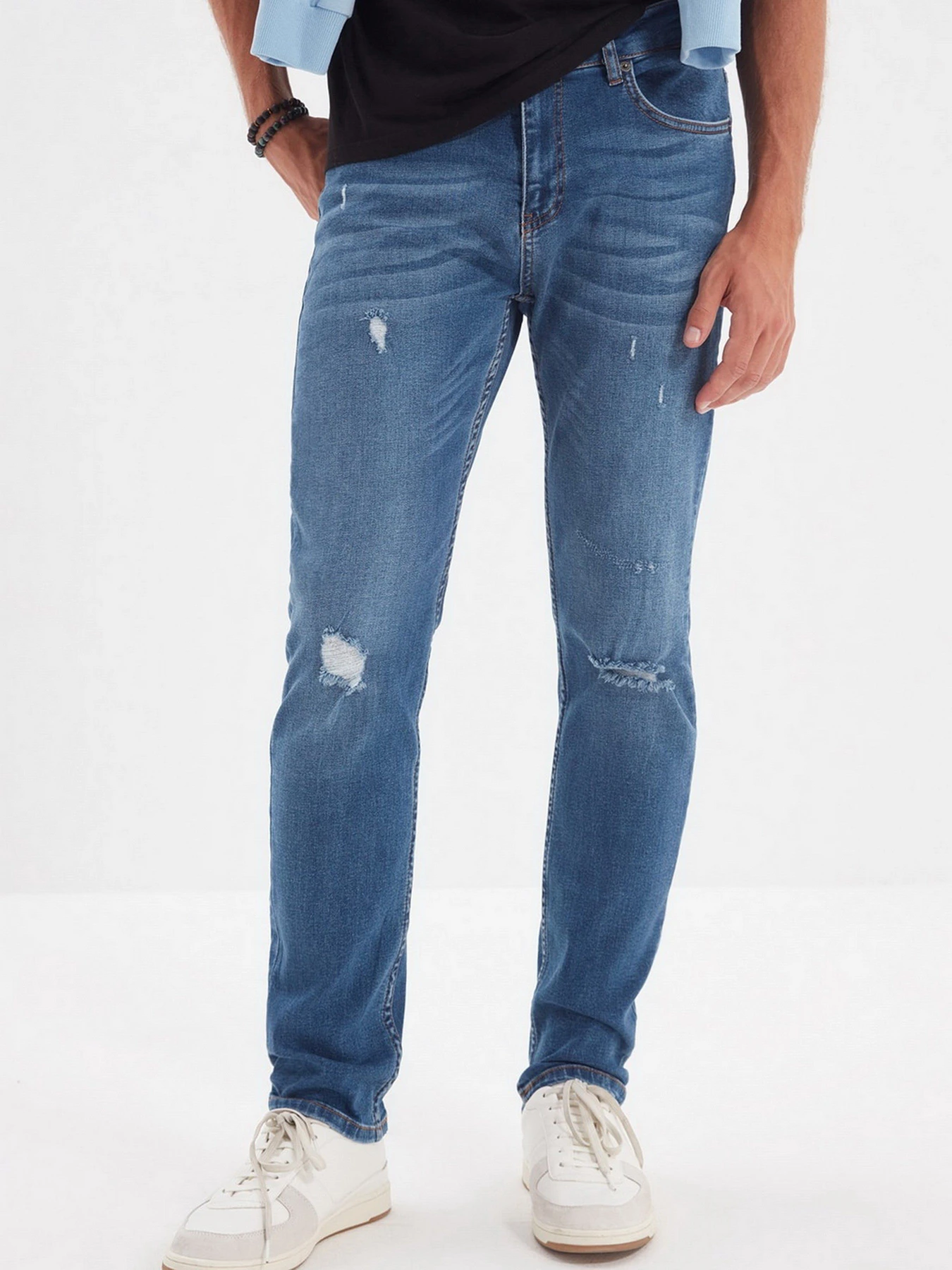 Джинси Trendyol Slim модель TMNAW22JE0061/Mavi Фото