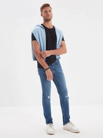 Джинси Trendyol Slim модель TMNAW22JE0061/Mavi Фото