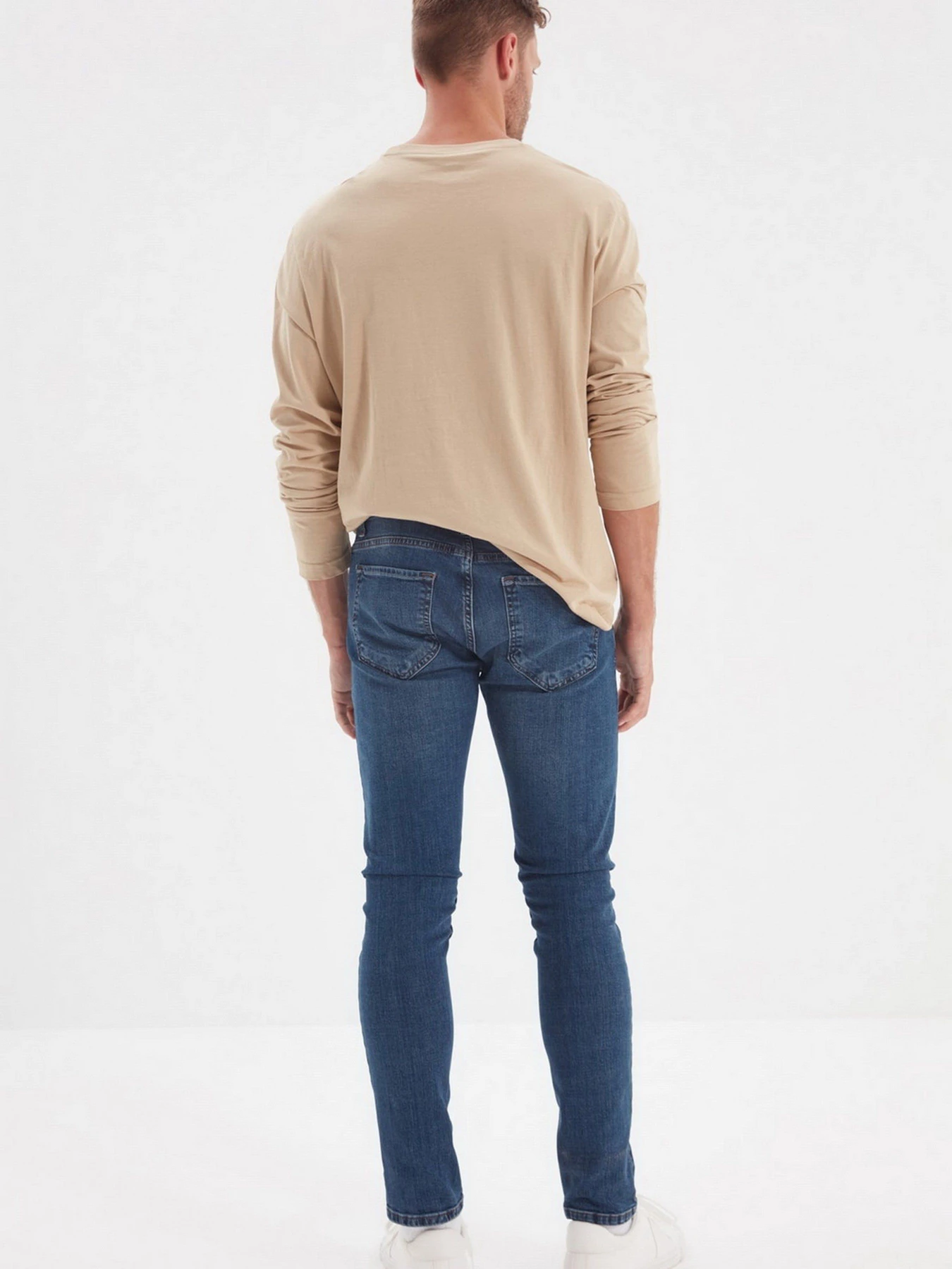 Джинси Trendyol Skinny модель TMNAW22JE0304/Lacivert Фото