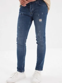 Джинси Trendyol Skinny модель TMNAW22JE0304/Lacivert Фото