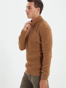 Светри та кардигани Trendyol модель TMNAW22KZ0099/Camel Фото