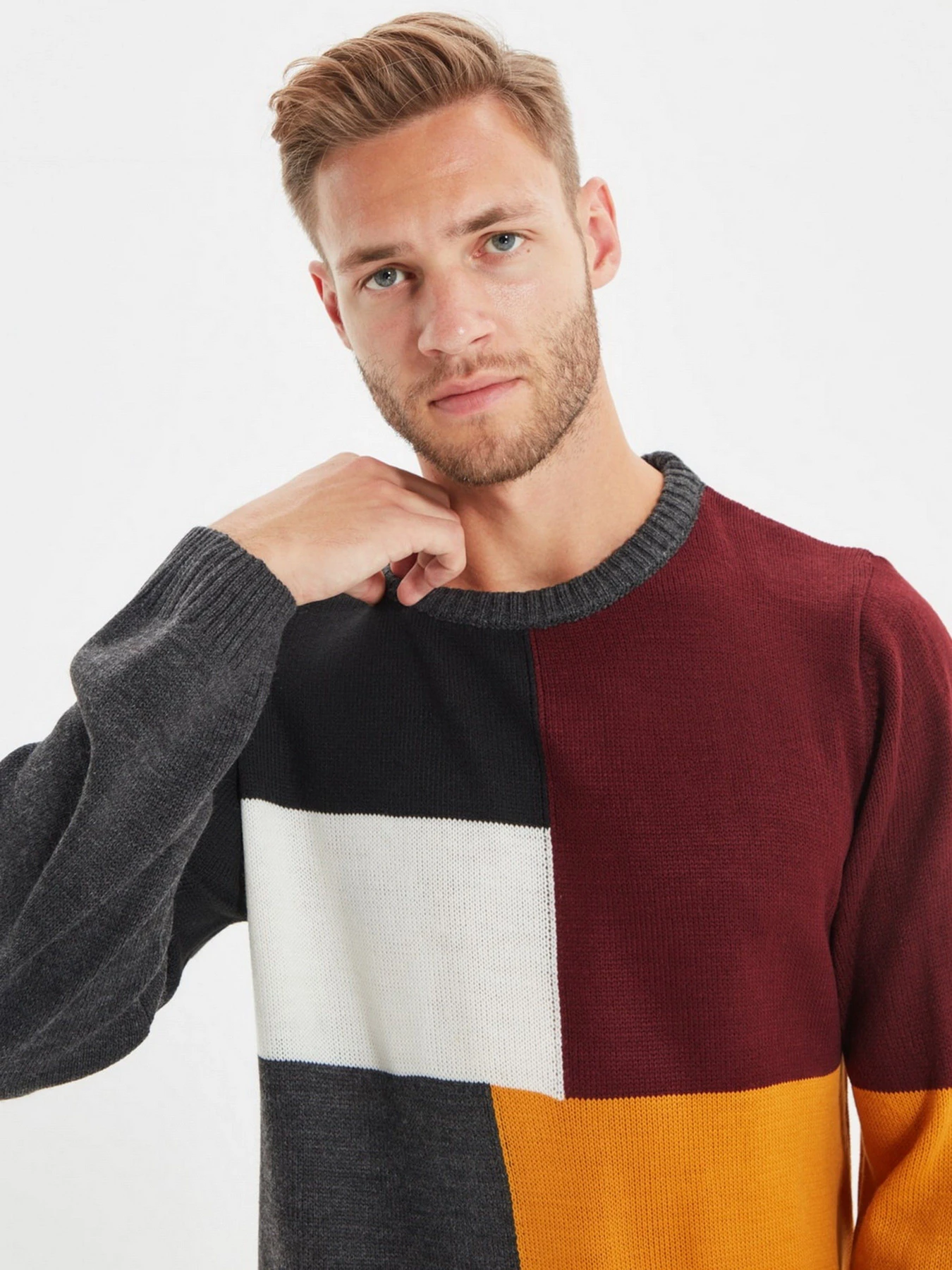 Светри та кардигани Trendyol модель TMNAW22KZ0122/Bordo Светри та кардигани Trendyol модель TMNAW22KZ0122/Bordo Фото
