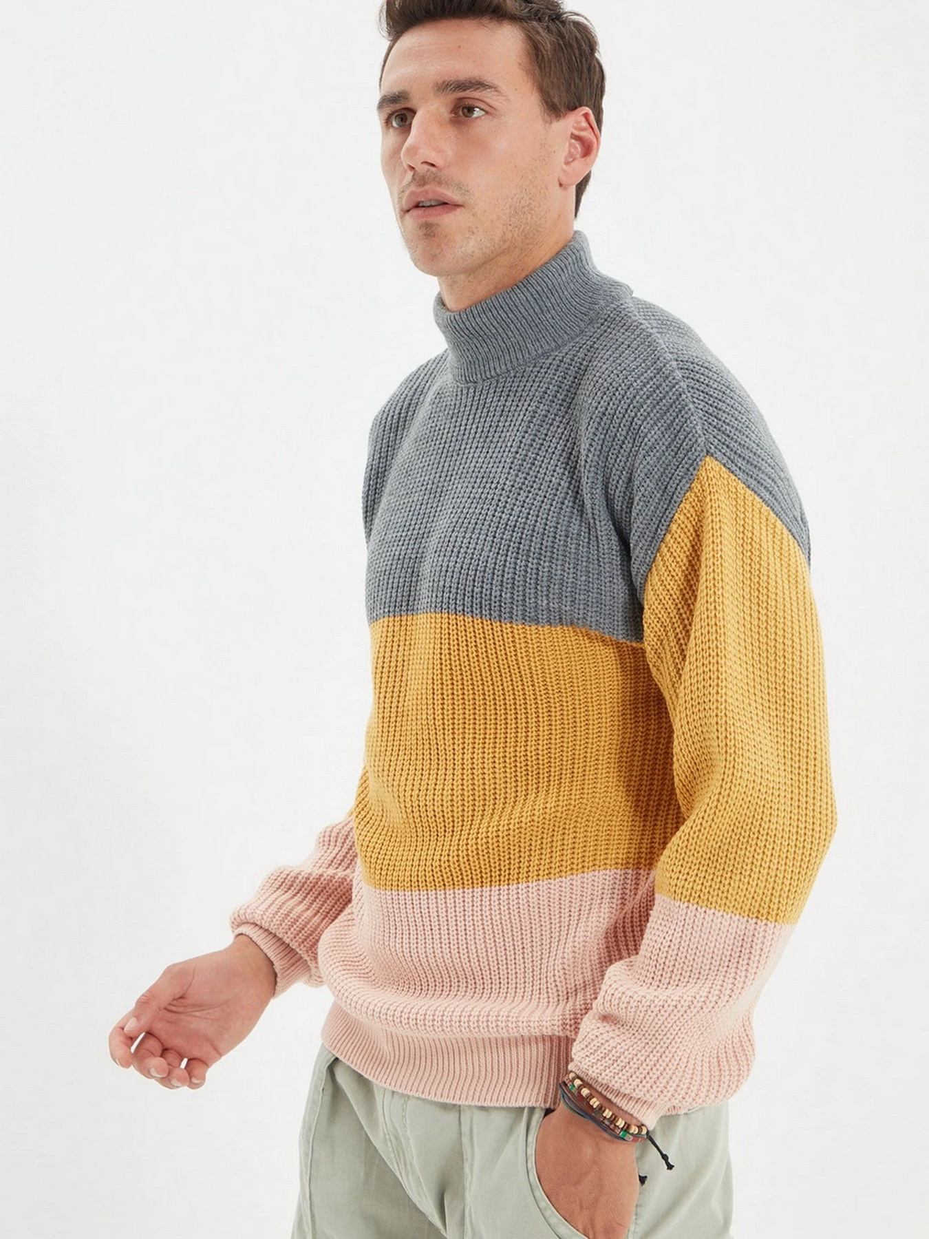 Свитры и кардиганы Trendyol модель TMNAW22KZ0139/Gri Свитры и кардиганы Trendyol модель TMNAW22KZ0139/Gri Фото