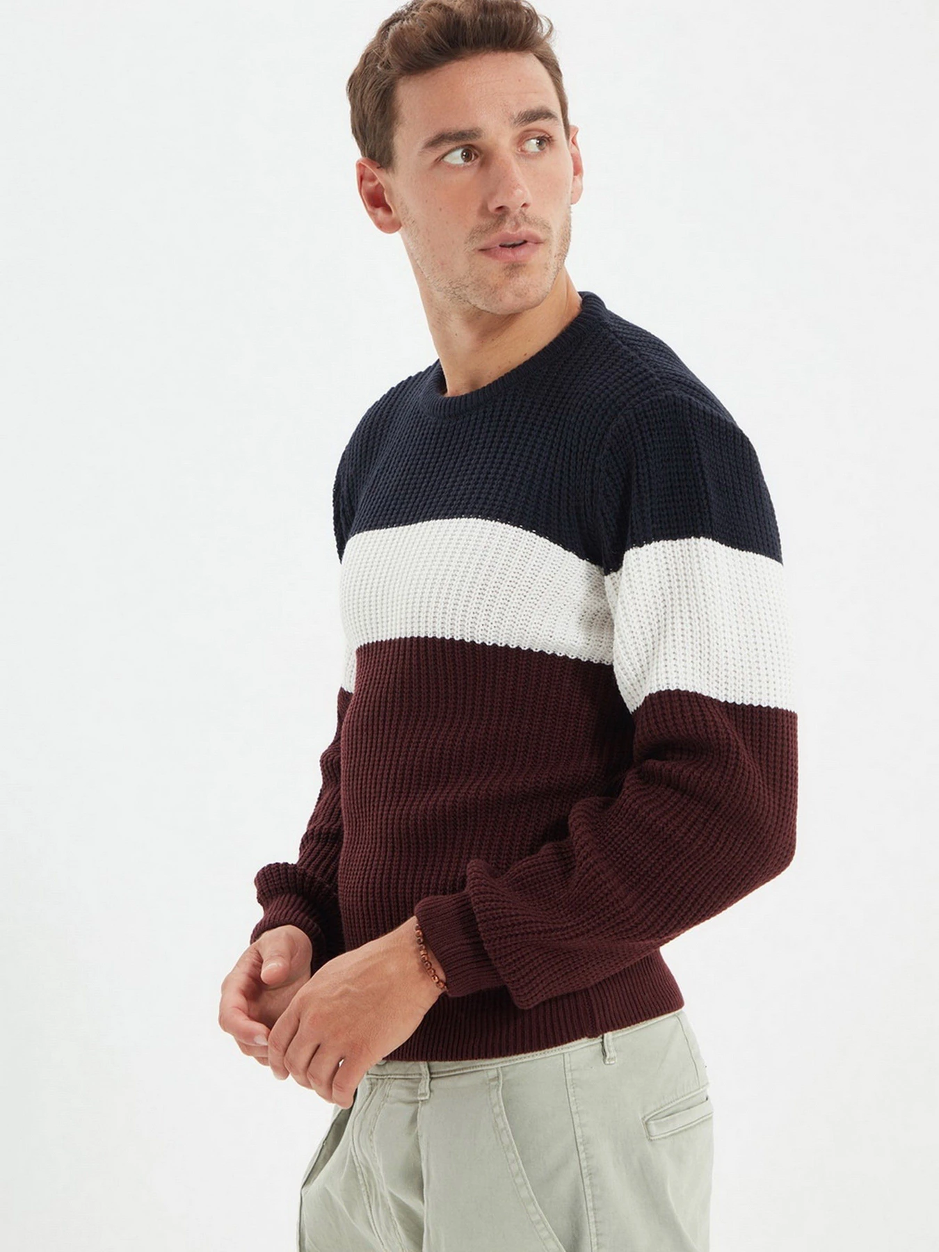 Светри та кардигани Trendyol модель TMNAW22KZ0140/Bordo Светри та кардигани Trendyol модель TMNAW22KZ0140/Bordo Фото