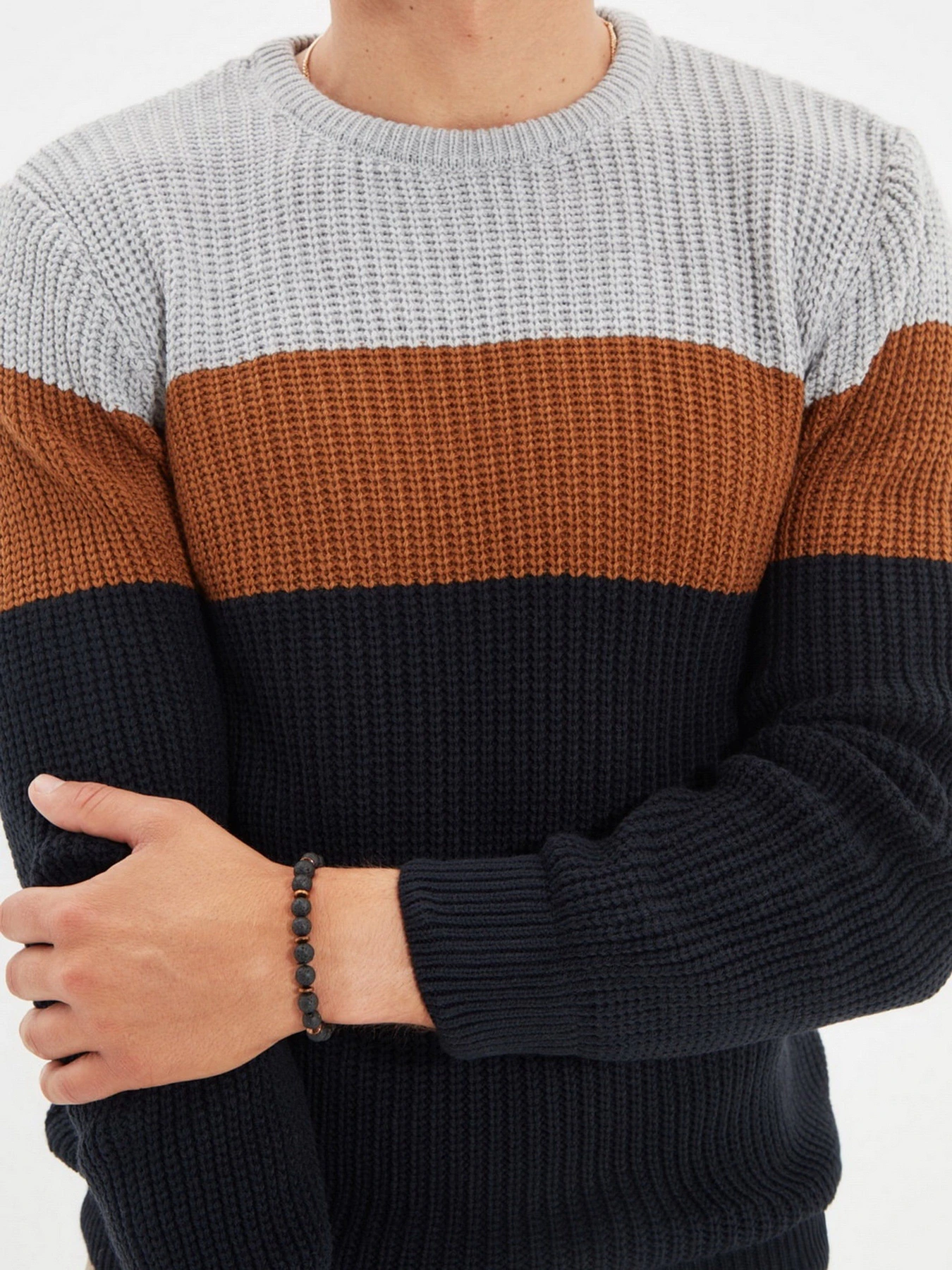 Светри та кардигани Trendyol модель TMNAW22KZ0140/Lacivert Светри та кардигани Trendyol модель TMNAW22KZ0140/Lacivert Фото