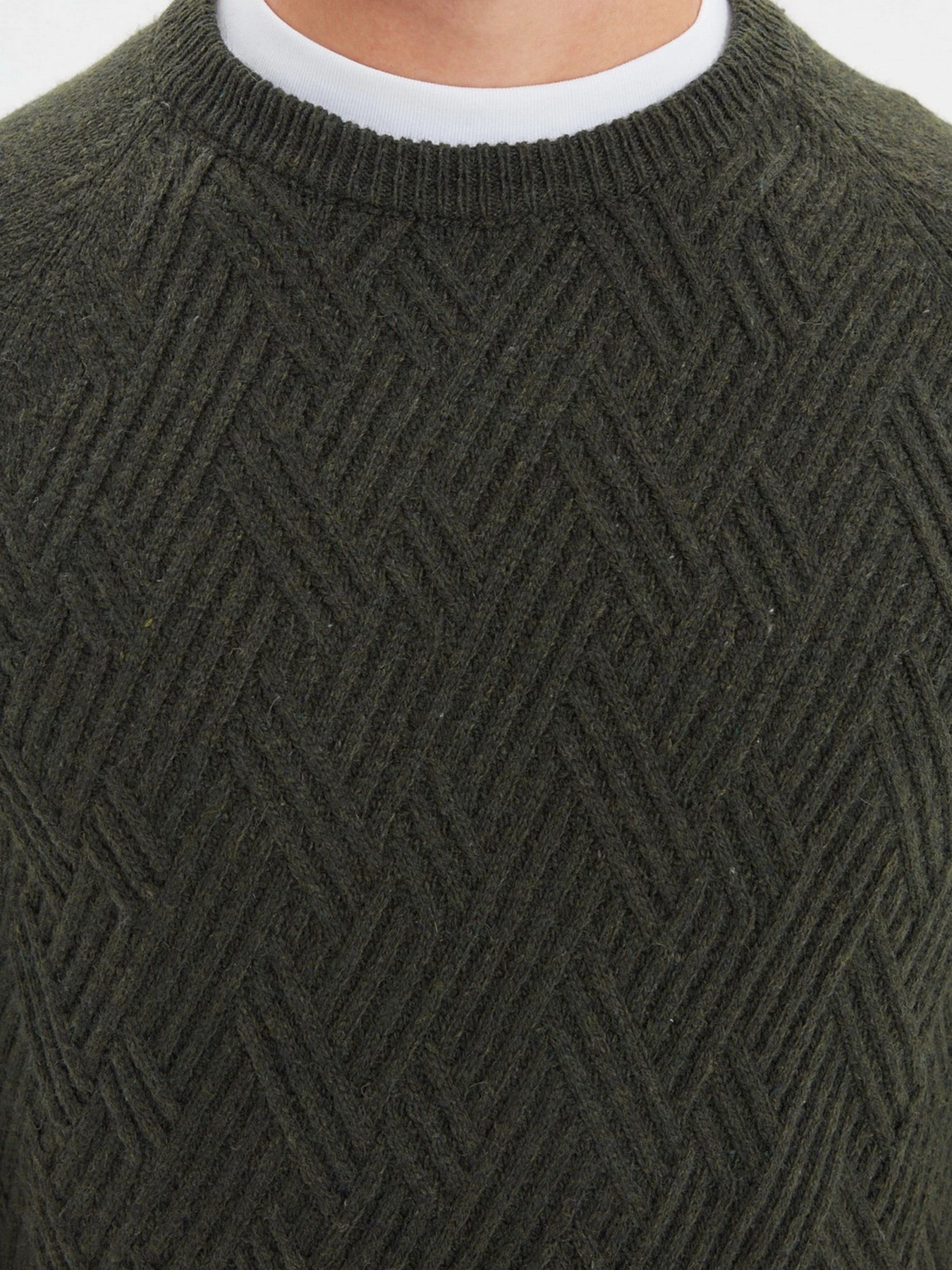 Светри та кардигани Trendyol модель TMNAW22KZ0290/Haki Светри та кардигани Trendyol модель TMNAW22KZ0290/Haki Фото