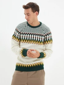 Светри та кардигани Trendyol модель TMNAW22KZ0301/Bej Фото