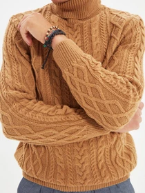 Свитры и кардиганы Trendyol модель TMNAW22KZ0302/Camel Фото