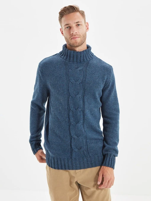 Свитры и кардиганы Trendyol модель TMNAW22KZ0303/Indigo Фото