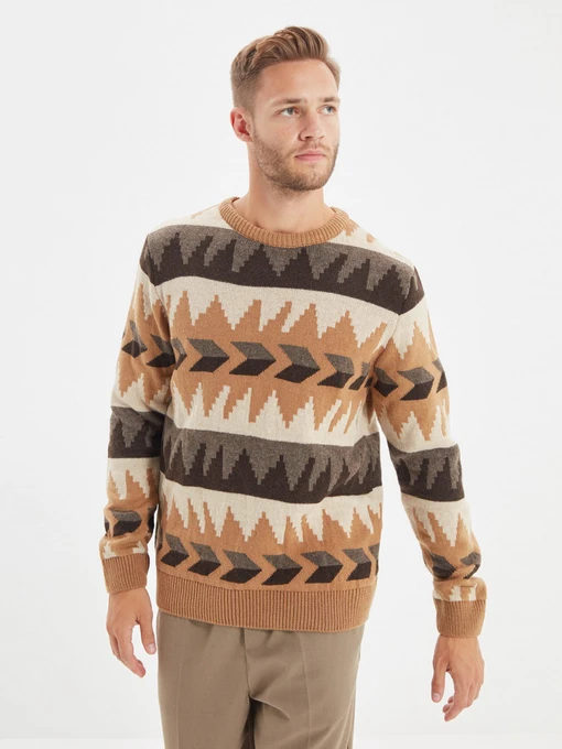 Светри та кардигани Trendyol модель TMNAW22KZ0304/Camel Фото