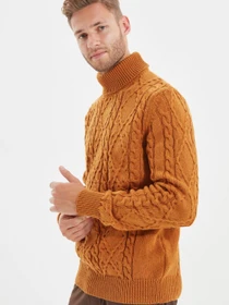 Свитры и кардиганы Trendyol модель TMNAW22KZ0317/Camel Фото