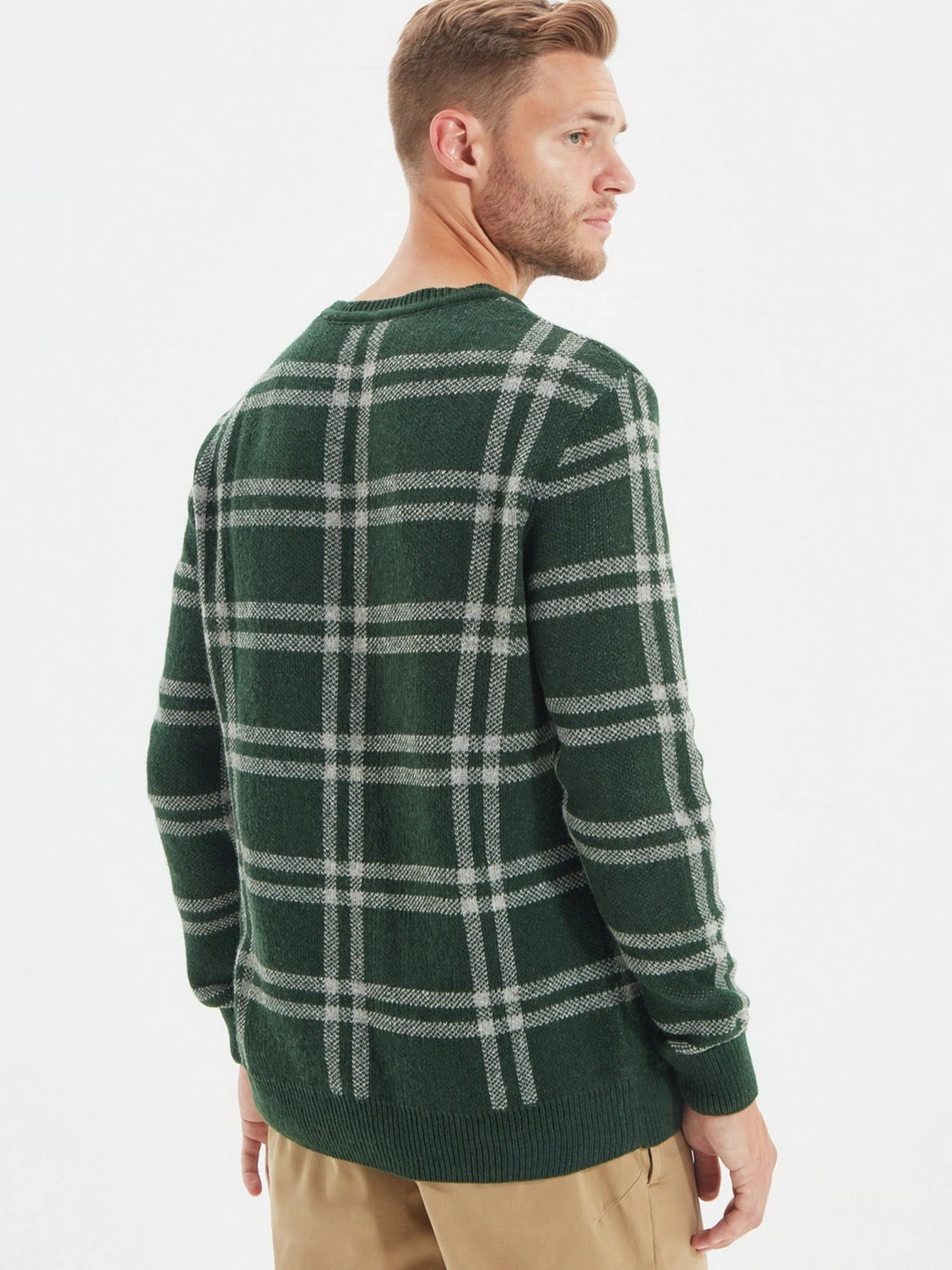 Светри та кардигани Trendyol модель TMNAW22KZ0321/Koyu Yesil Светри та кардигани Trendyol модель TMNAW22KZ0321/Koyu Yesil Фото